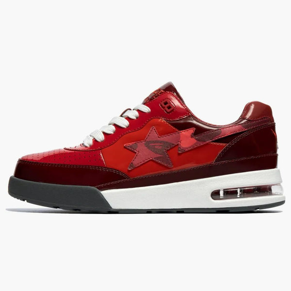 A Bathing Ape Bape Road Sta Patent Leather Red (2022)