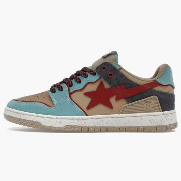 En badape bape sk8 sta #4 oliv drab