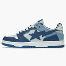 A Bathing Ape Bape Sk8 Sta Abc Camo Blue (2022)