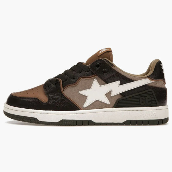 En bada bape sk8 sta beige