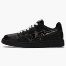 A Bathing Ape Bape Sk8 Sta Black Silver