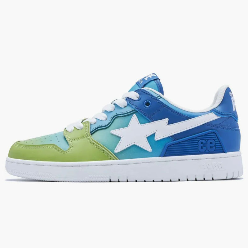 A Bathing Ape Bape Sk8 Sta Blue Gradient