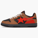 A Bathing Ape Bape Sk8 Sta Brown Orange