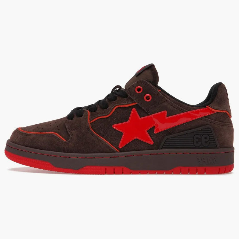 A Bathing Ape Bape Sk8 Sta Brown