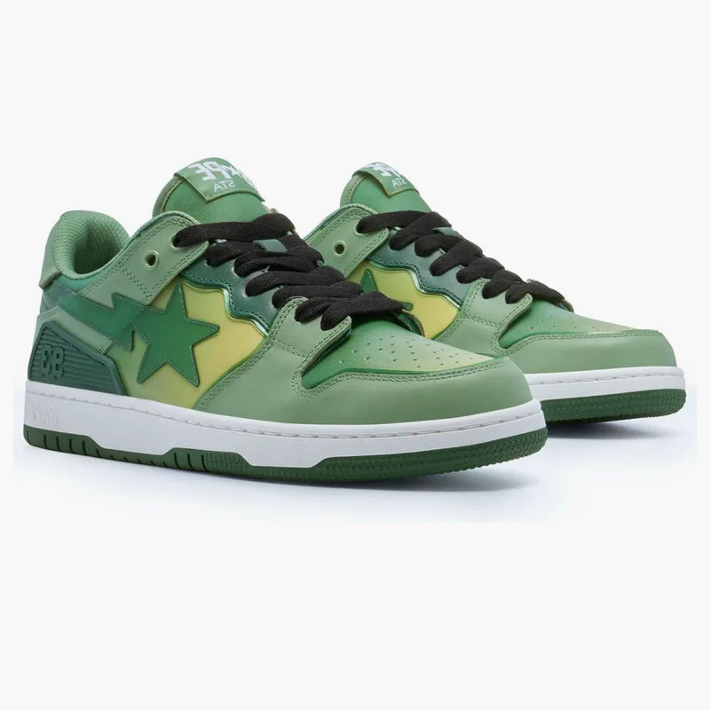 A Bathing Ape Bape Sk8 Sta Green Gradation