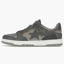 A Bathing Ape Bape Sk8 Sta Gray Gold White