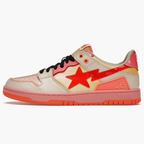 En badape bape sk8 sta orange