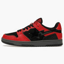 Koupací lidoop Bape Sk8 sta červená černá černá