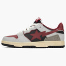 A Bathing Ape Bape Sk8 Sta Vintage White Red