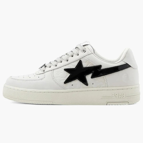 A Bathing Ape Bape Sta #4 White Black