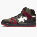 A Bathing Ape Bape Sta 93 Hi Khaki Green