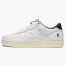 A Bathing Ape Bape Sta Black White Silver
