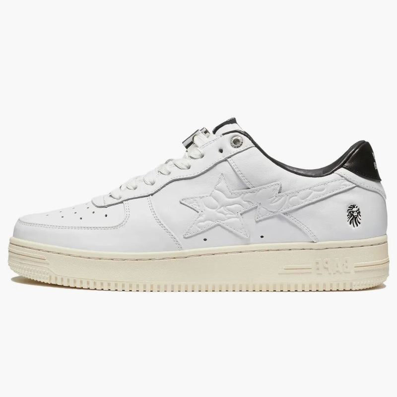 A Bathing Ape Bape Sta Black White Silver