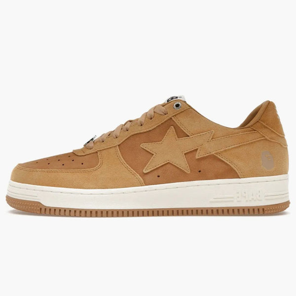 A Bathing Ape Bape Sta Beige Suede