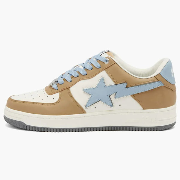 A Bathing Ape Bape StA Low #4 beige sky blue