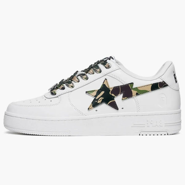 A Bathing Ape Bape StA Low ABC Camo White Green (2025)