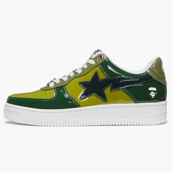 A Bathing Ape Bape Sta Low Color Camo Combo Green