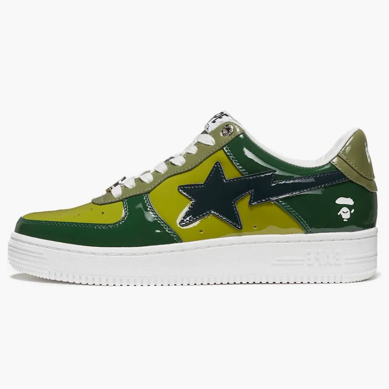Kąpiel małpa bape sta Low Kolor Camo Combo Green