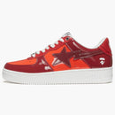 A Bathing Ape Bape StA Low Color Camo Combo Red