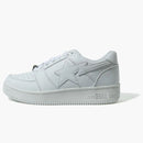 A Bathing Ape Bape StA Low Triple White