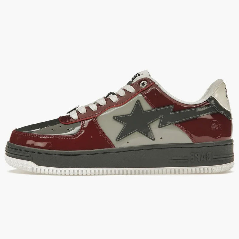 A Bathing Ape Bape Sta Nostalgic Burgundy Grey