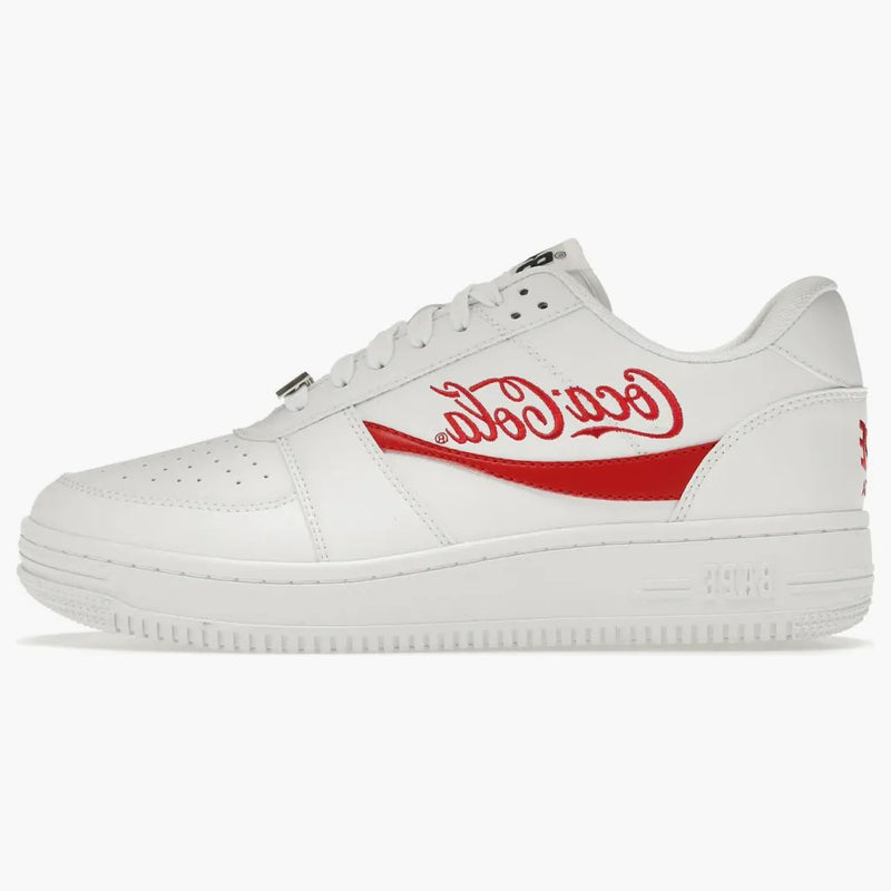 A Bathing Ape Bape StA Low Coca-Cola White