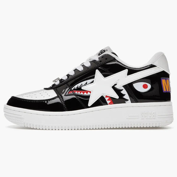 A Bathing Ape Bape Sta Low Color Block Shark Black