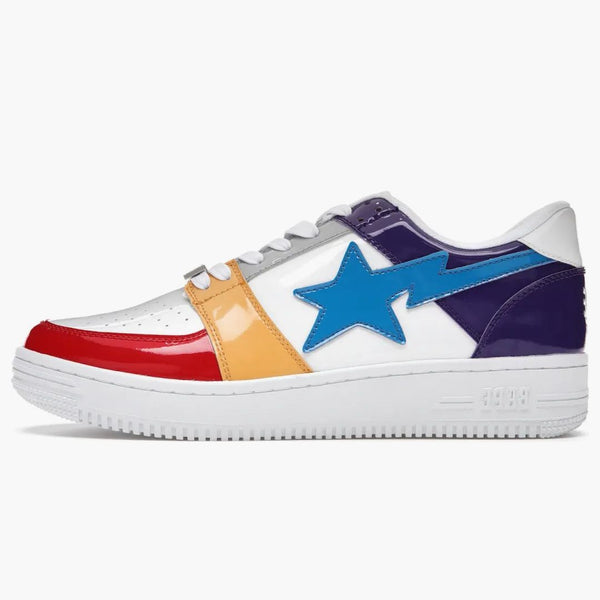 Kąpiel małpa bape sta Low Szalony biały