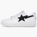 A Bathing Ape Bape StA Low M1 White Black