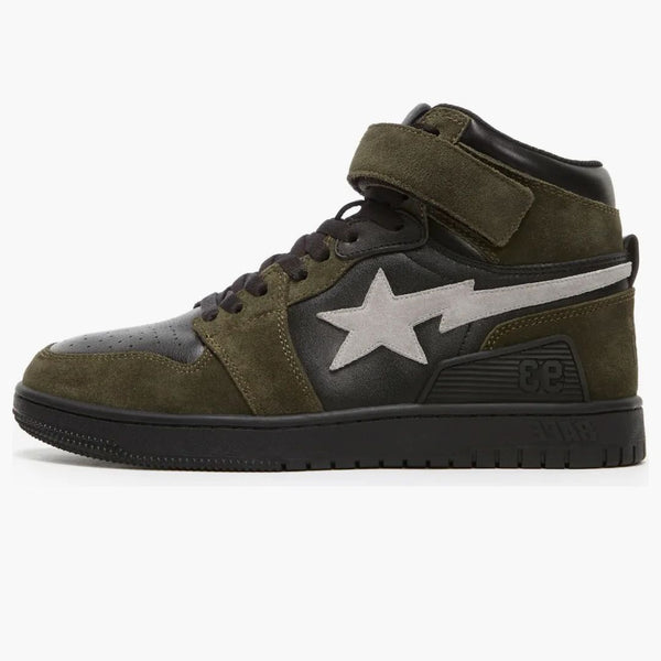 A Bathing Ape Block Sta Hi Dark Grey Light Grey