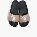 A Bathing Ape College Slide Sandal Online Exclusive Beige (2022)