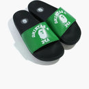 A Bathing Ape College Sandals Green (FW22)