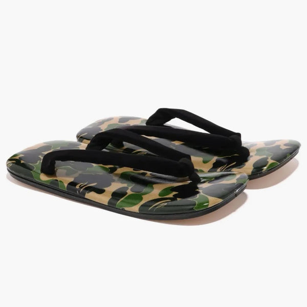 Koupací lidoop japonský sandálový zelená ABC camo