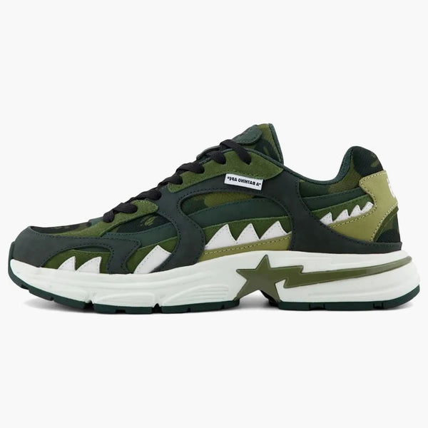 A Bathing Ape Shark Sta #1 Green