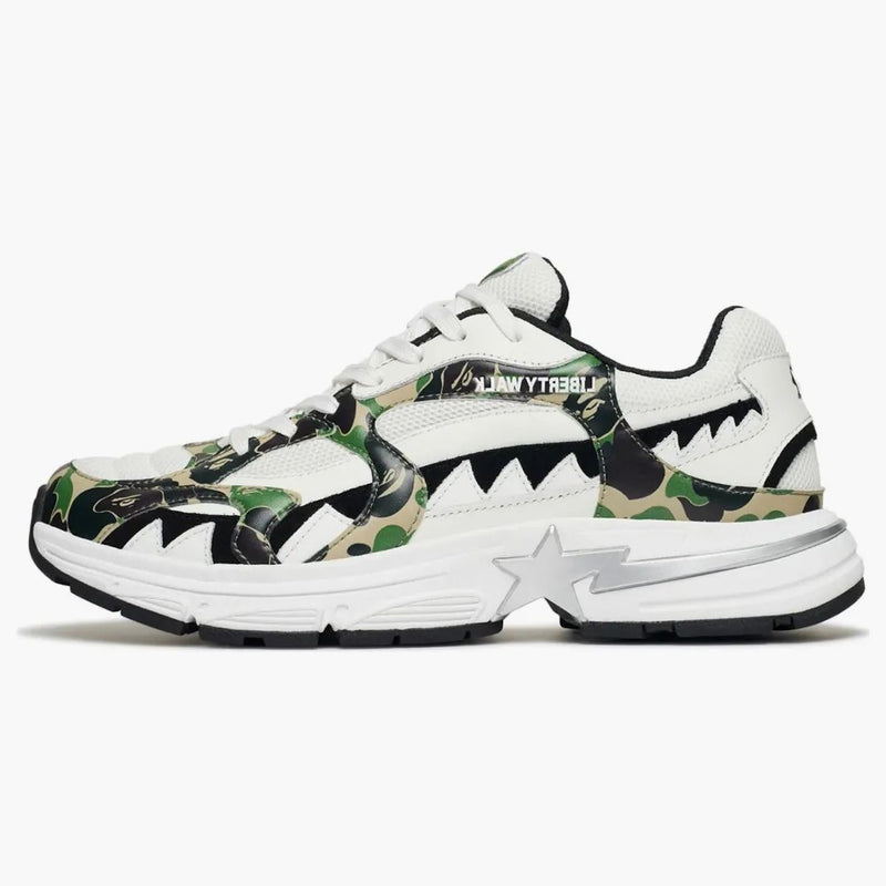 Shark Shark Stark Sta Lbwk White Green