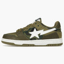 A Bathing Ape Sk8 Sta Olive Drab Green Camo