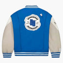 Ader Error X Converse Shapes Varsity Jacket Cobalt