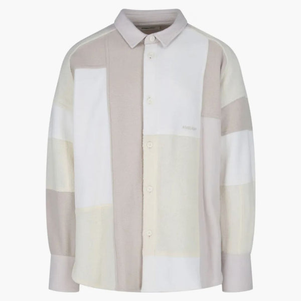 Patch Patchwork Shirt Kurtka White/Multi