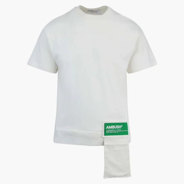 Zasadzka T-shirt kieszonkowy biały