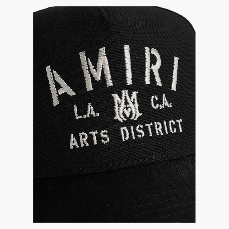 Amiri Amiri Stencil Trucker má černou