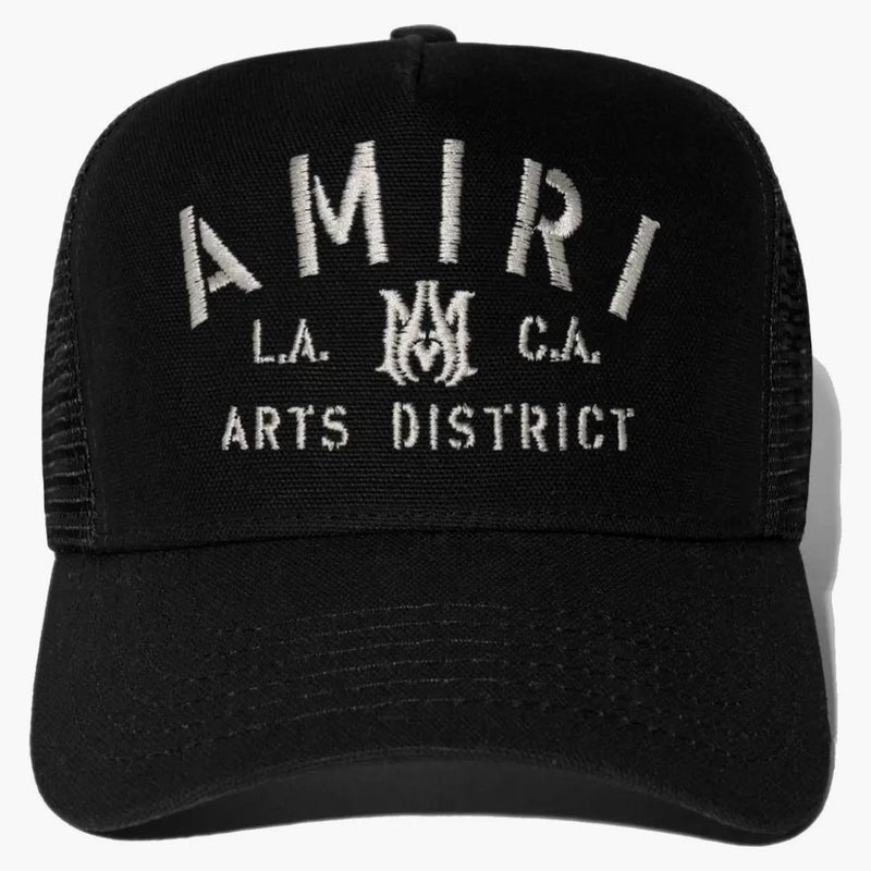 Amiri Amiri Stencil Trucker má černou