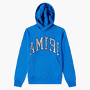 Amiri Bandana Applique Hoodie Blue