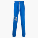 Amiri Bandana Applique Sweatpants Blue