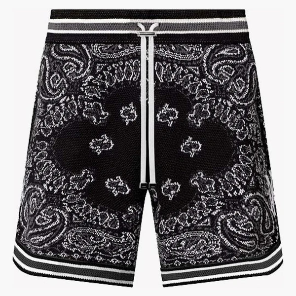 Pantaloncini Bandana Bandana Amiri Nero