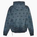 Amiri Bandana Basketball Hoodie Blue