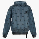 Amiri Bandana Basketball Hoodie Blue