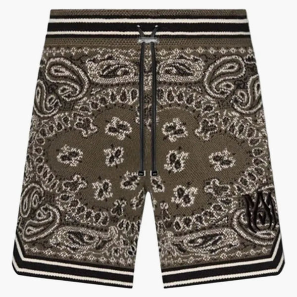 Amiri Bandana šortky zelené
