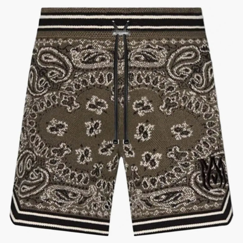 Amiri Bandana šortky zelené