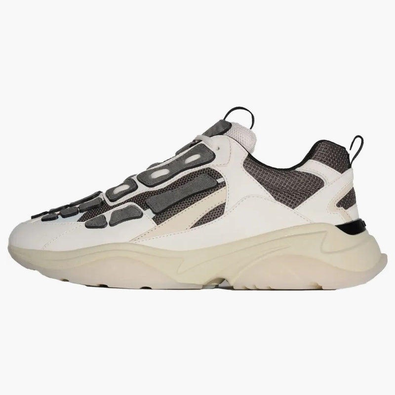 Amiri Bone Runner Tan Gray Mesh