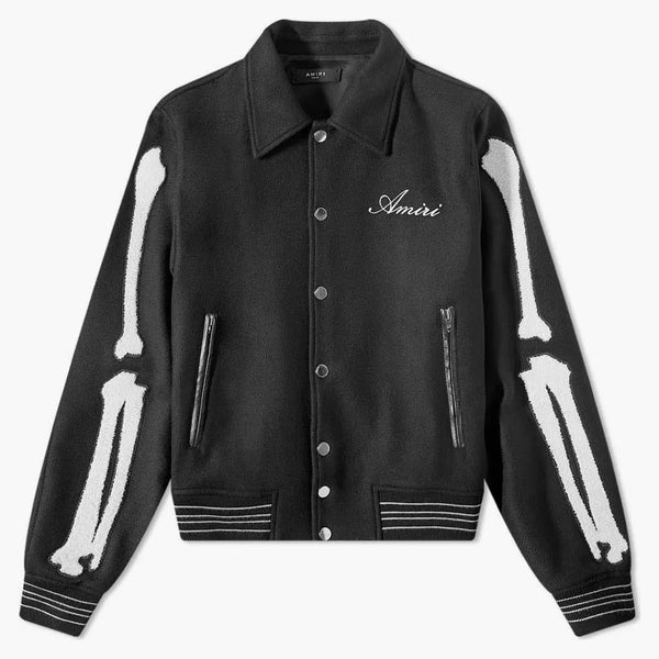 Amiri Bones Varsity bunda černá